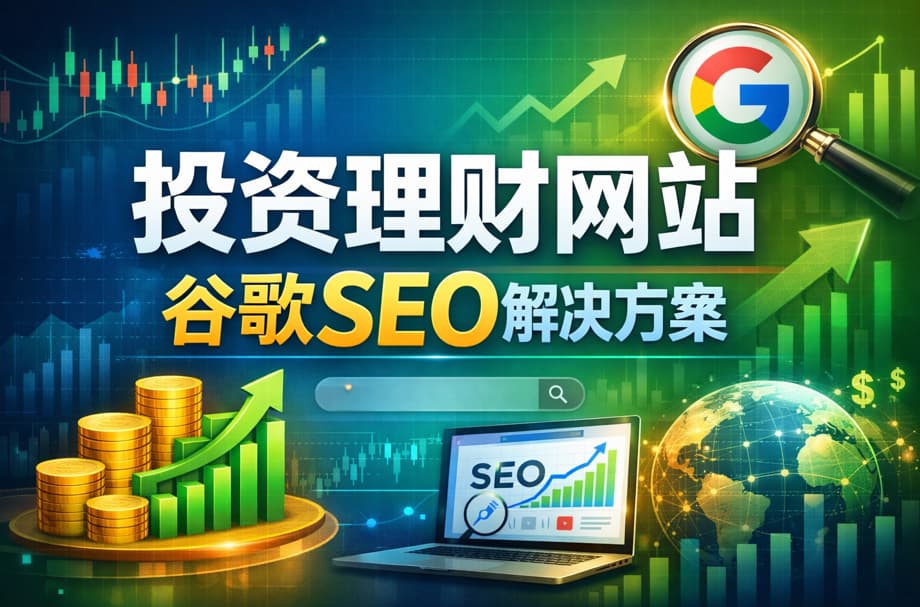 投资理财类网站谷歌SEO解决方案
