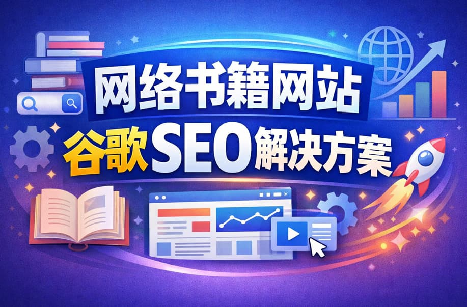 网络书籍类网站谷歌SEO解决方案