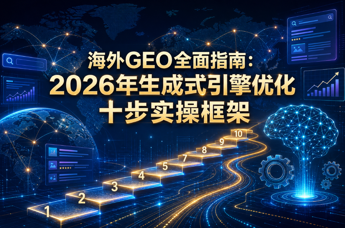 海外GEO全面指南：2026年生成式引擎优化十步实操框架