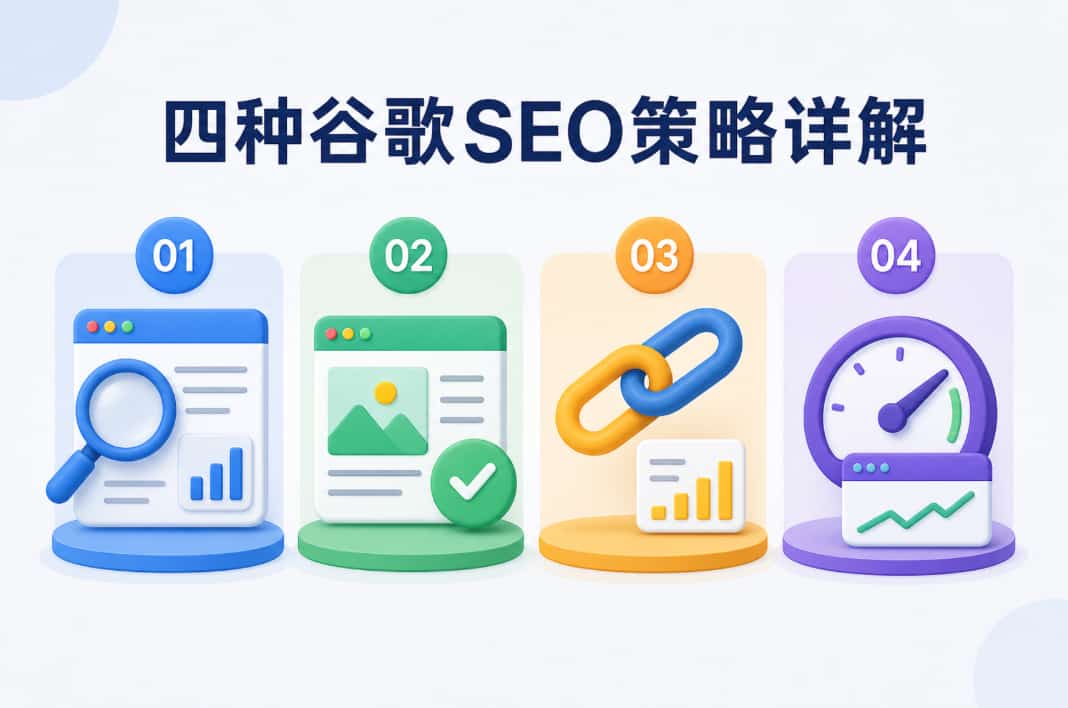 四种谷歌SEO策略详解(附小企业实用建议)(图1) 四种谷歌SEO策略详解(附小企业实用建议)(图1)