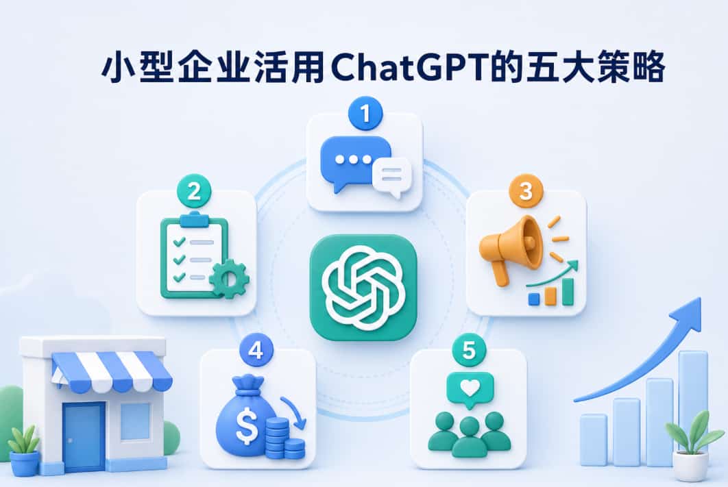小型企业活用ChatGPT的五大策略及GEO外链优化新视角(图1) 小型企业活用ChatGPT的五大策略及GEO外链优化新视角(图1)