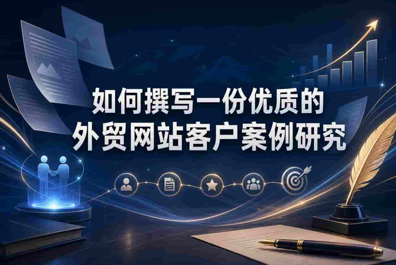 如何撰写一份优质的外贸网站客户案例研究