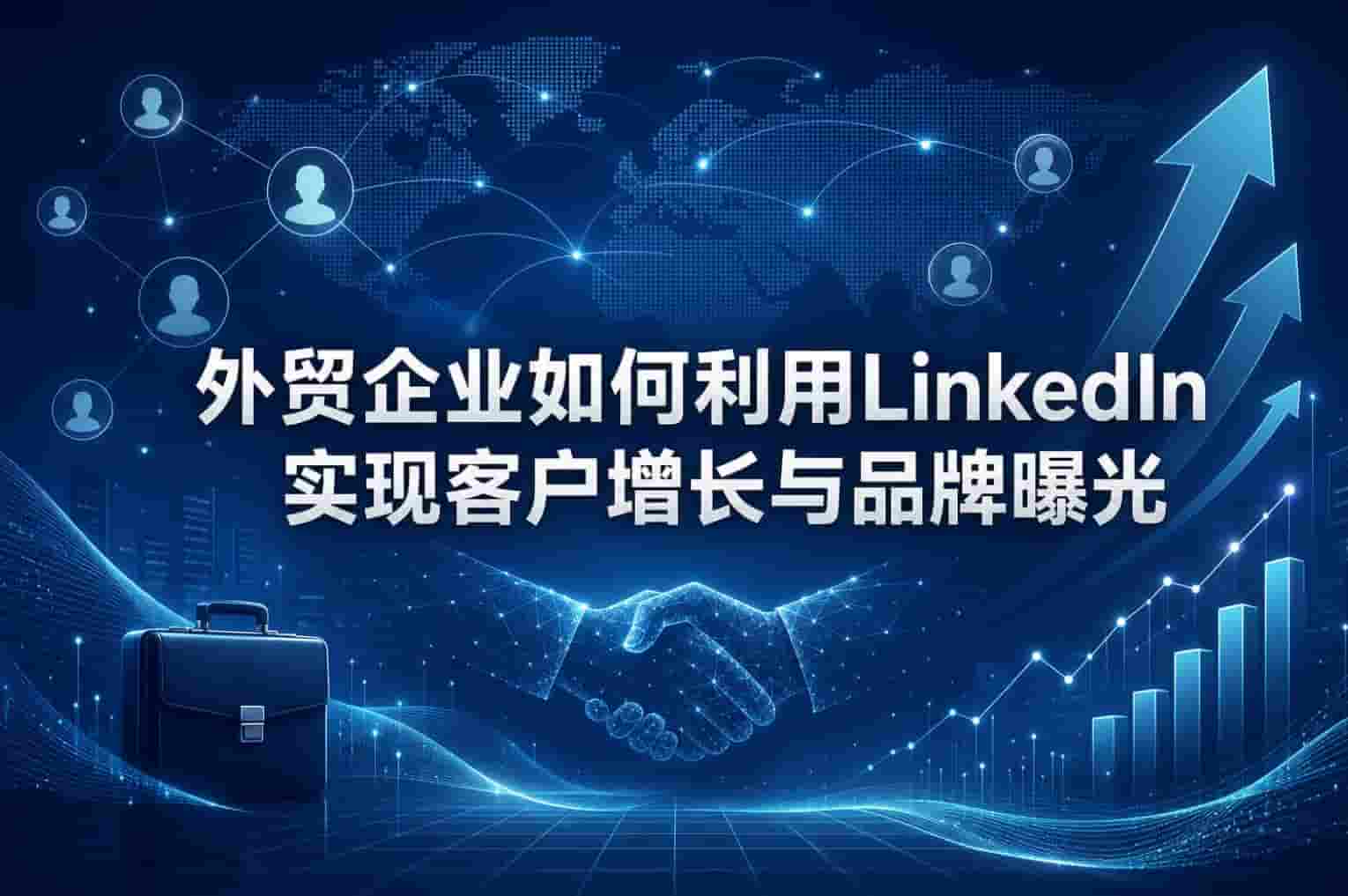 外贸企业如何利用LinkedIn实现客户增长与品牌曝光(图1) 外贸企业如何利用LinkedIn实现客户增长与品牌曝光(图1)