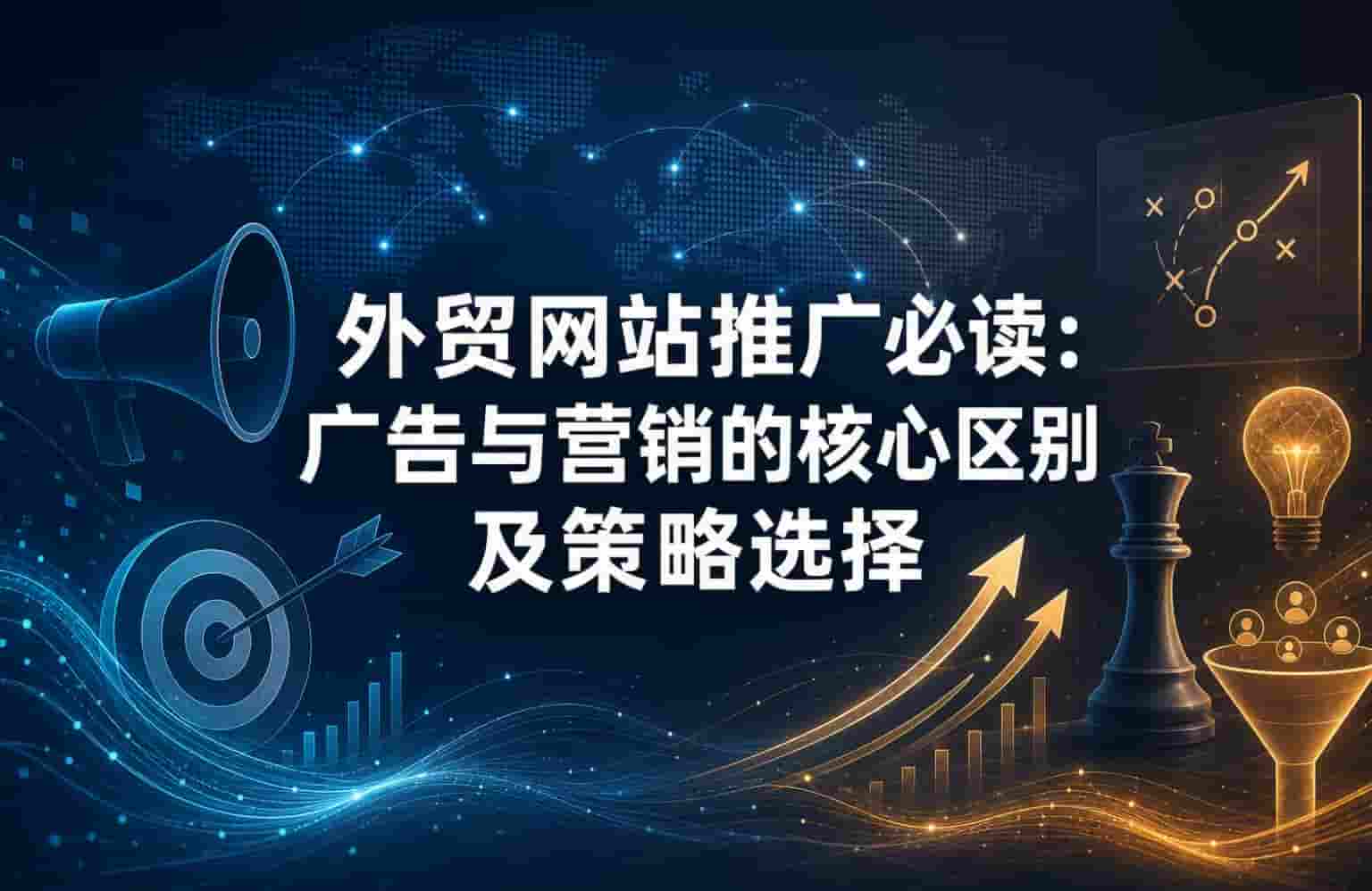 外贸网站推广必读:广告与营销的核心区别及策略选择(图1) 外贸网站推广必读:广告与营销的核心区别及策略选择(图1)