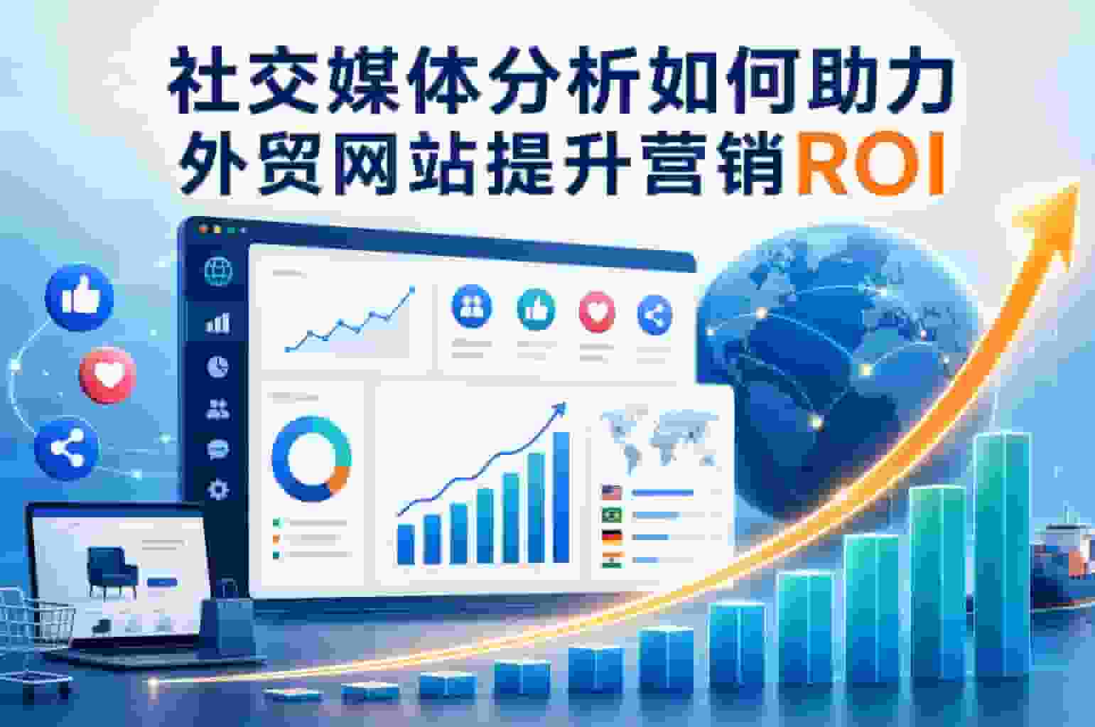 社交媒体分析如何助力外贸网站提升营销ROI(图1) 社交媒体分析如何助力外贸网站提升营销ROI(图1)