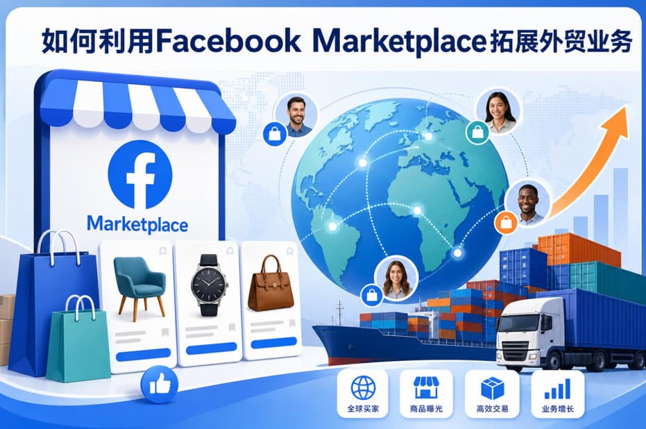 如何利用Facebook Marketplace拓展外贸业务(图1) 如何利用Facebook Marketplace拓展外贸业务(图1)